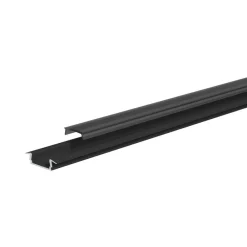 EVN APFLAT3 aluminium-profil 200cm T-profil, svart| Tilbehør