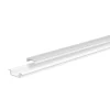EVN APFLAT3 aluminium-profil, 200cm T-profil, hvit Outlet