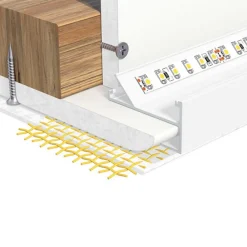 EVN APTBH alu.-profil rettet mot taket, 100cm hvit| Tilbehør