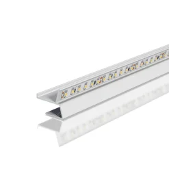 EVN APTBU alu.-profil rettet mot veggen, 200cm alu| Tilbehør