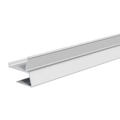 EVN APTBU alu.-profil rettet mot veggen, 100cm alu Discount