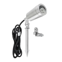 EVN hagespot L651023 jordspyd i blank stål Clearance