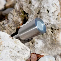 EVN hagespot L651023 jordspyd i blank stål Clearance