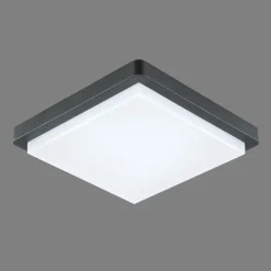 EVN LED utendørs taklampe Tectum, 23x23 cm, antrasitt, 150°, 150| Taklamper Utendørs