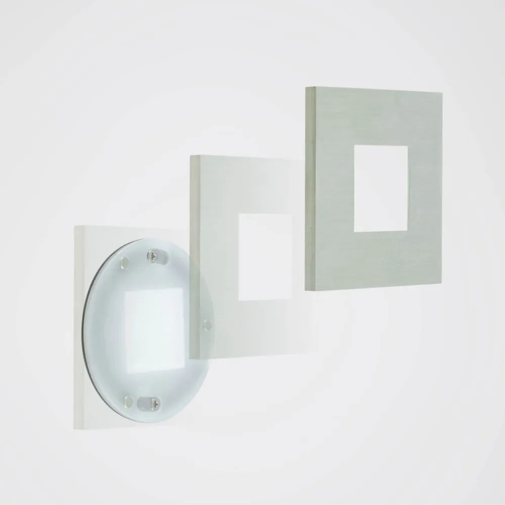 EVN LQ230 LED innfelt vegglampe direkte stål| Downlights