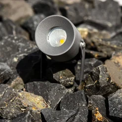 EVN Merlo LED-hagespotlight med jordspyd, 3 000K, 10 W| Utespotter