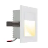EVN P2170 LED innfelt vegglampe, 3 000 K, hvit Clearance