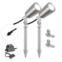 EVN PC6806 LED-hagespot, 12 V, 5 000 K, 2 stk.| Utespotter