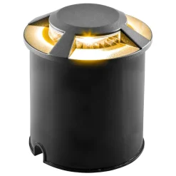 EVN Scopum LED-bakkespot rund x4| Nedfelt Utebelysning|Utespotter