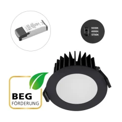 EVN Solido85, 230 V, dimbar, CCT, antrasitt| Taklamper Utendørs