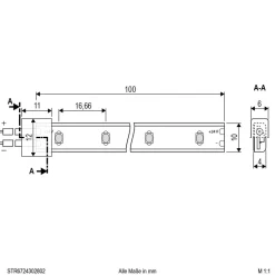 EVN STR6724 LED-stripe IP67 5m 24W 3000K| Lysstriper