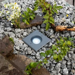 EVN Talpa bakkespot svingbar, kantet| Nedfelt Utebelysning|Utespotter