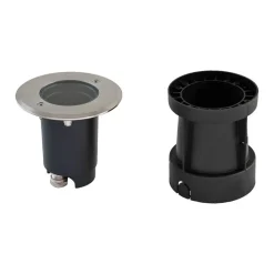 EVN Talpa nedfelt lampe GU10 stål rund Sale