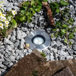 EVN Talpa nedfelt lampe GU10 stål rund Sale