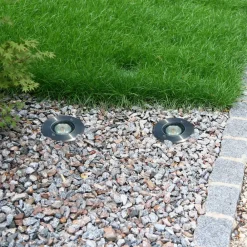 EVN Talpa nedfelt lampe GU10 stål rund Sale