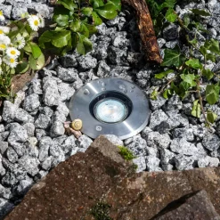 EVN Talpa nedfelt lampe GU10 stål rund Sale