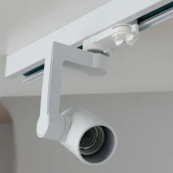 Eco-Light express 3-fase skinne spotlight, E27, hvit Hot