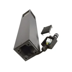 Deko-Light Facado II veilampe, høyde 65 cm, grå/røyk, 11 x 11 cm IP65 Sale