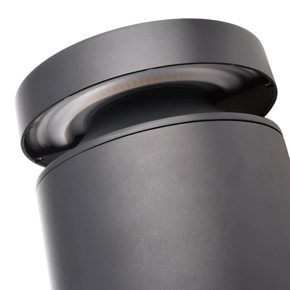 Deko-Light Faro LED-gatelampe, høyde 100 cm, mørkegrå, DALI, 3 000 K| Gatebelysning, Pullert Belysning