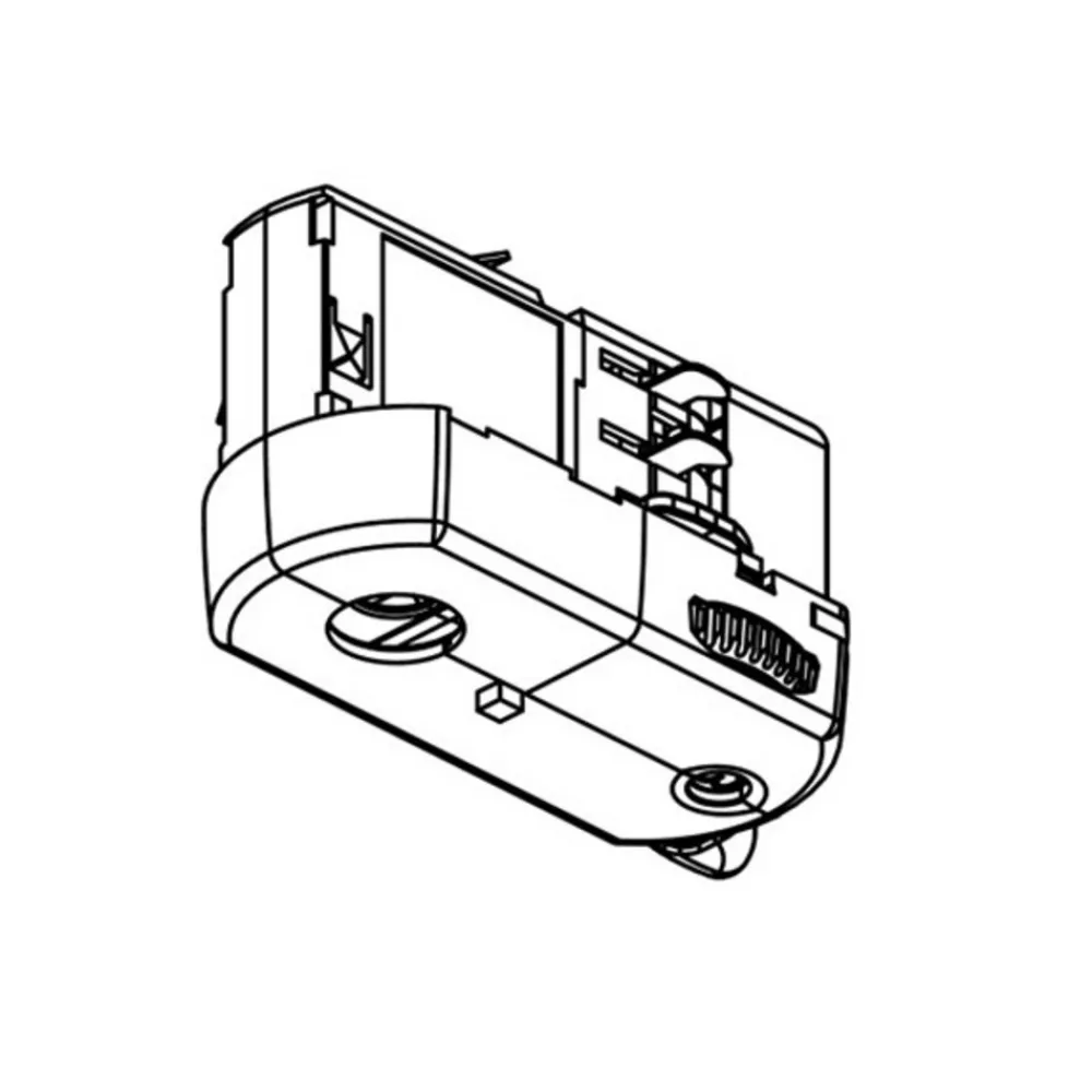 GLOBAL 3-fase multiadapter Noa, bæreevne 5kg, svart Hot