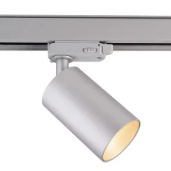 Deko-Light 3-fase skinne Can, sølv, aluminium, GU10, svingbar montering New
