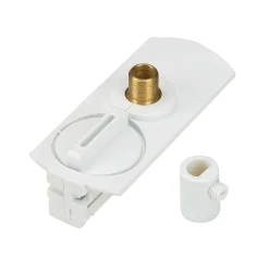 SLV 1-faset pendeladapter, hvit| Skinnesystem