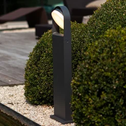 LUTEC Fele LED-veilampe, antrasitt, dreibar New