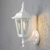 Konstsmide Firenze utendørs vegglampe, hvit, fatning, 36 cm Online