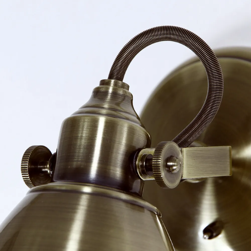 Markslöjd Fjällbacka vegglampe med antikk finish Online