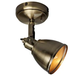 Markslöjd Fjällbacka vegglampe med antikk finish Online