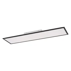 JUST LIGHT. GmbH Flat LED-monteringspanel CCT, svart, 119 x 29 cm| Butikkbelysning|Kontorbelysning