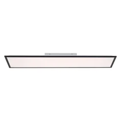 JUST LIGHT. GmbH Flat LED-monteringspanel CCT, svart, 119 x 29 cm| Butikkbelysning|Kontorbelysning
