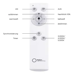 JUST LIGHT. GmbH Flat LED-monteringspanel CCT, svart, 119 x 29 cm| Butikkbelysning|Kontorbelysning