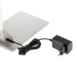 Fabas Luce Flat LED-skrivebordslampe Wasp i aluminium