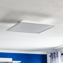 JUST LIGHT. GmbH Fleet LED-taklampe med sensor, 44,5x44,5 cm| Design- Og Hotellbelysning|Led-Innendørs