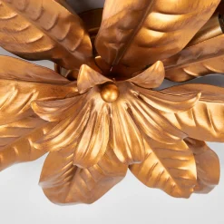 Kögl Fleuria taklampe i metall, antikt gull Hot