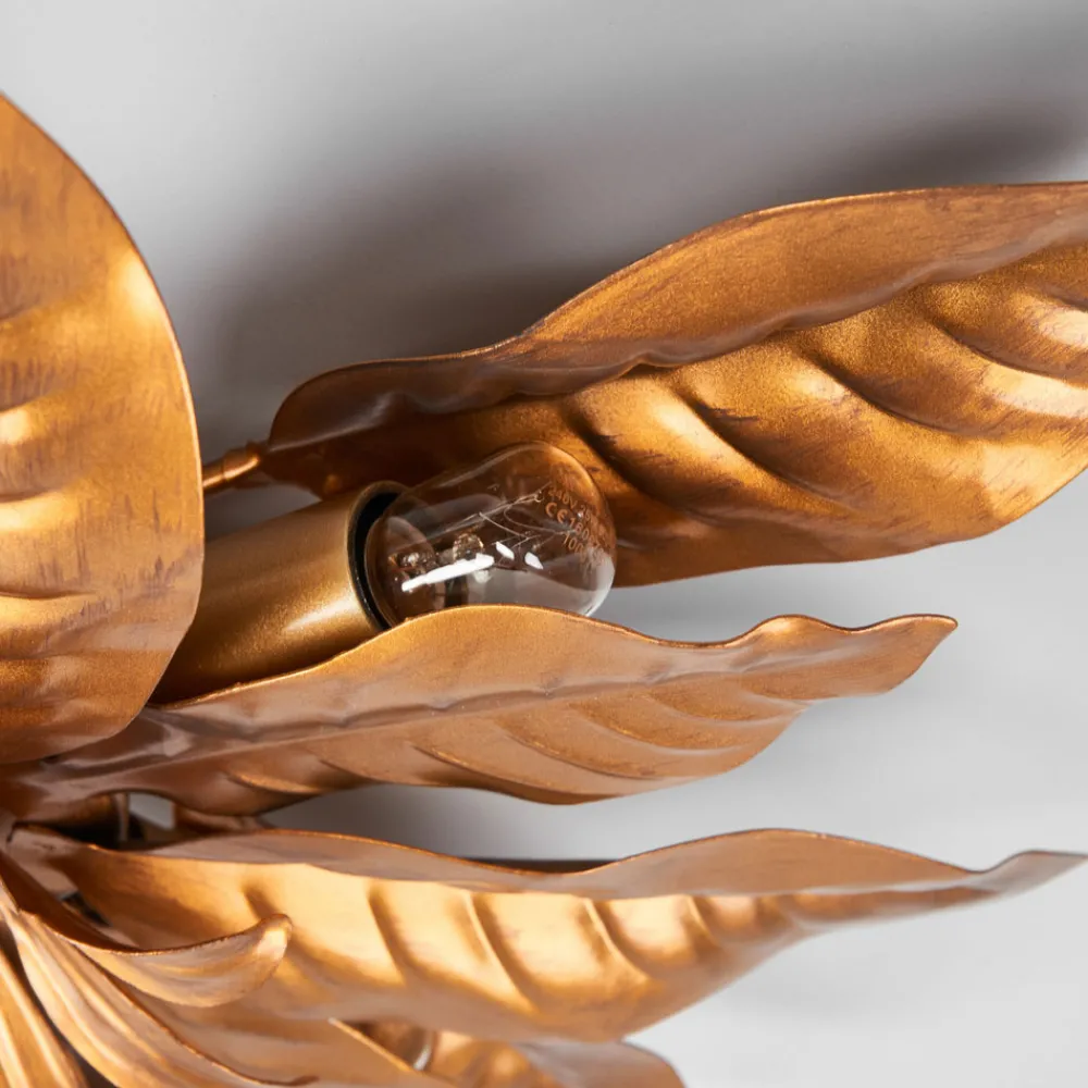 Kögl Fleuria taklampe i metall, antikt gull Hot