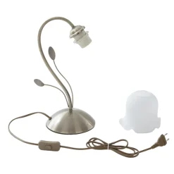 Lindby Floralt utformet bordlampe Matea| Bordlamper