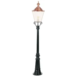 K.S. Verlichting Flores stolpelampe, svart Sale