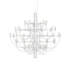 FLOS 2097/50 LED-lysekrone, klar, hvit Sale