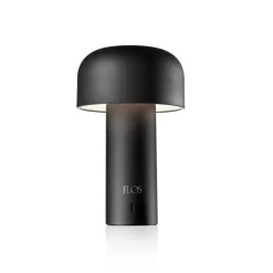 FLOS Bellhop oppladbar LED-bordlampe, svart| Bordlamper