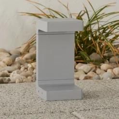 Flos Architectural FLOS Casting C 100 sokkellampe 20 cm, grå Outlet