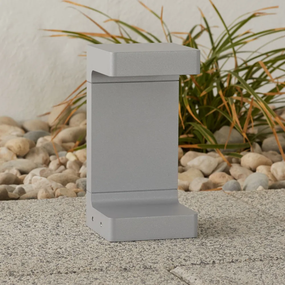 Flos Architectural FLOS Casting C 100 sokkellampe 20 cm, grå Outlet