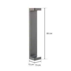 Flos Architectural FLOS Casting C150 LED-gatelampe, 85 cm 3000 K Hot