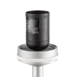 FLOS Glo-Ball Floor 1 gulvlampe, matt sølv Best