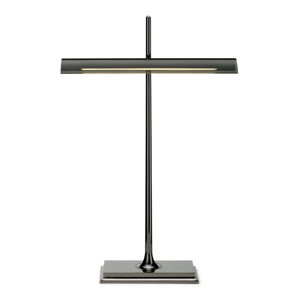 FLOS Goldman - bordlampe med USB, røykgrå