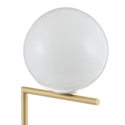 FLOS IC F1 gulvlampe, børstet messing| Gulvlamper