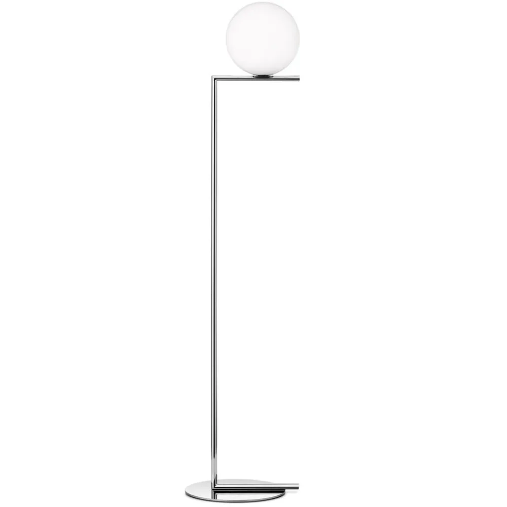 FLOS IC F1 gulvlampe krom Ø 20 cm Outlet