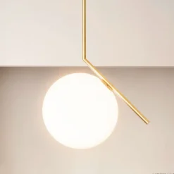 FLOS IC S2 hengelampe, messing| Pendellamper