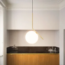 FLOS IC S2 hengelampe, messing| Pendellamper